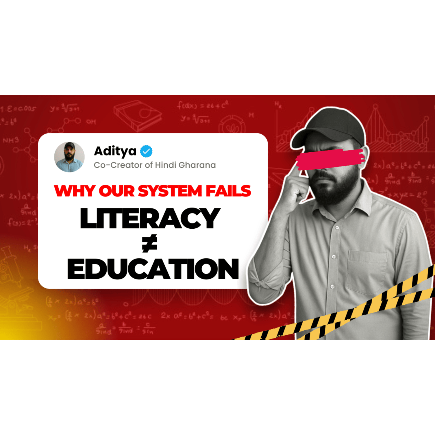 Why India's Education System is a Total SCAM? | Education vs Literacy | Hindi Gharana episode artwork