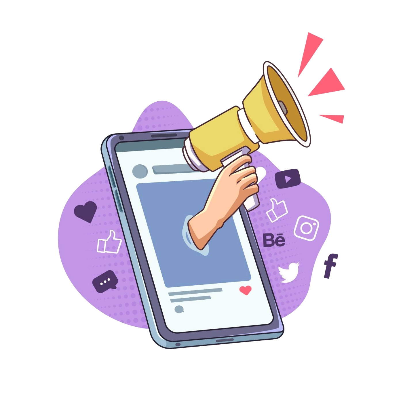 What type of businesses use social media marketing? episode artwork