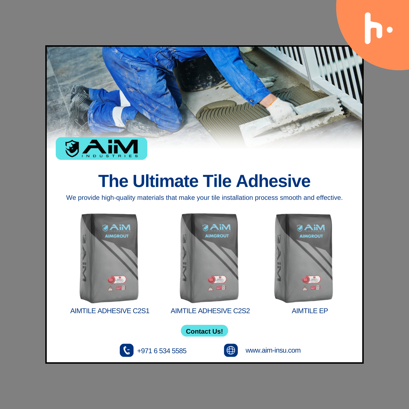 Enhancing Your Tile Installation with the Right Adhesive