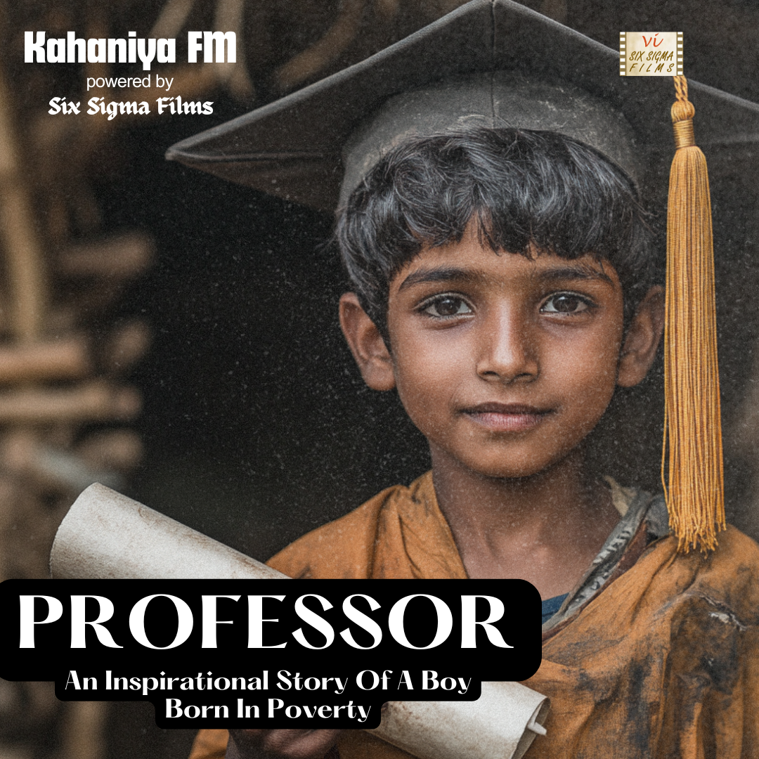 The Little Professor | Inspirational Hindi Story of a Poor Boy Who Dreams Big | Motivational Audio Podcast episode artwork