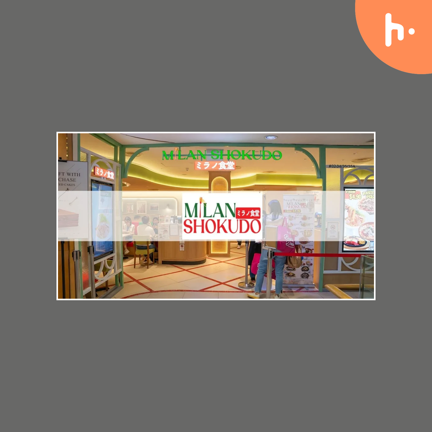 Milan Shokudo Singapore