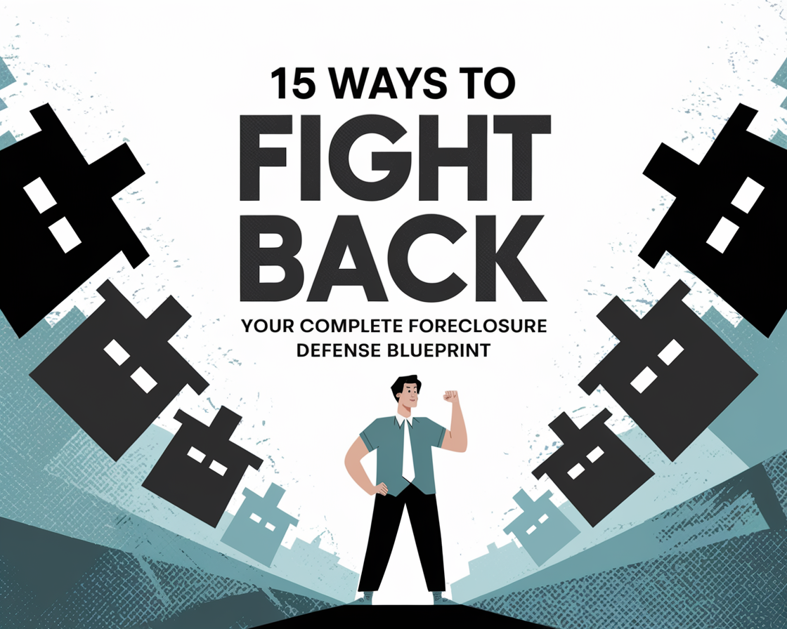 15 Ways to Fight Back: Your Complete Foreclosure Defense Blueprint
