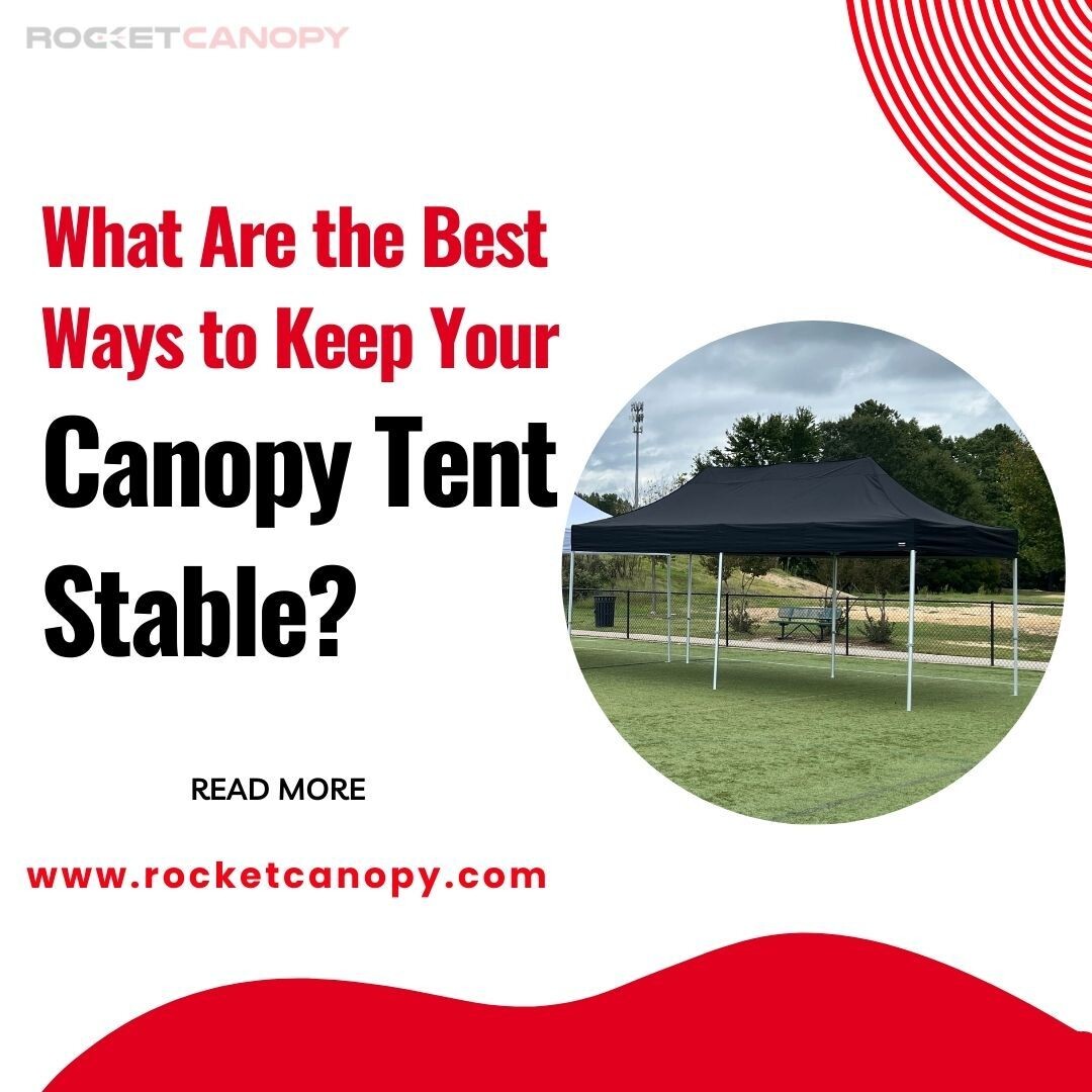 Top Tips to Keep Your Large Canopy Tent Stable – Podcast by Rocket Canopy episode artwork