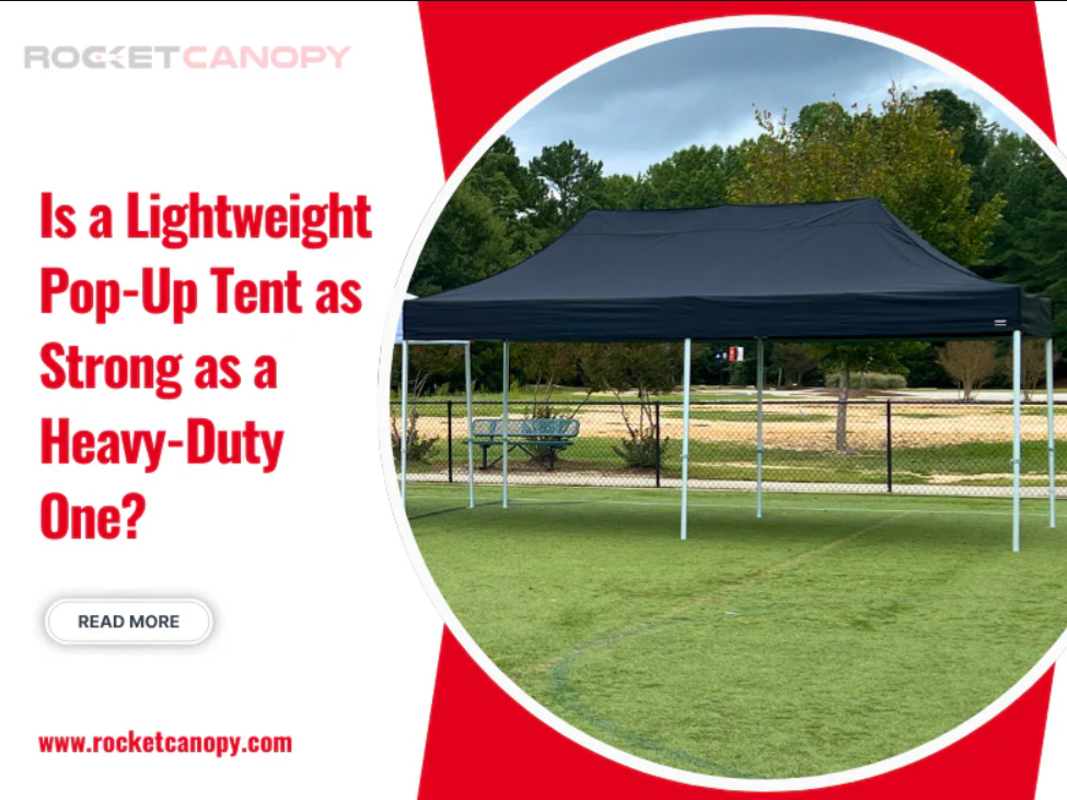 Podcast on Lightweight vs Heavy Duty Pop Up Tents episode artwork