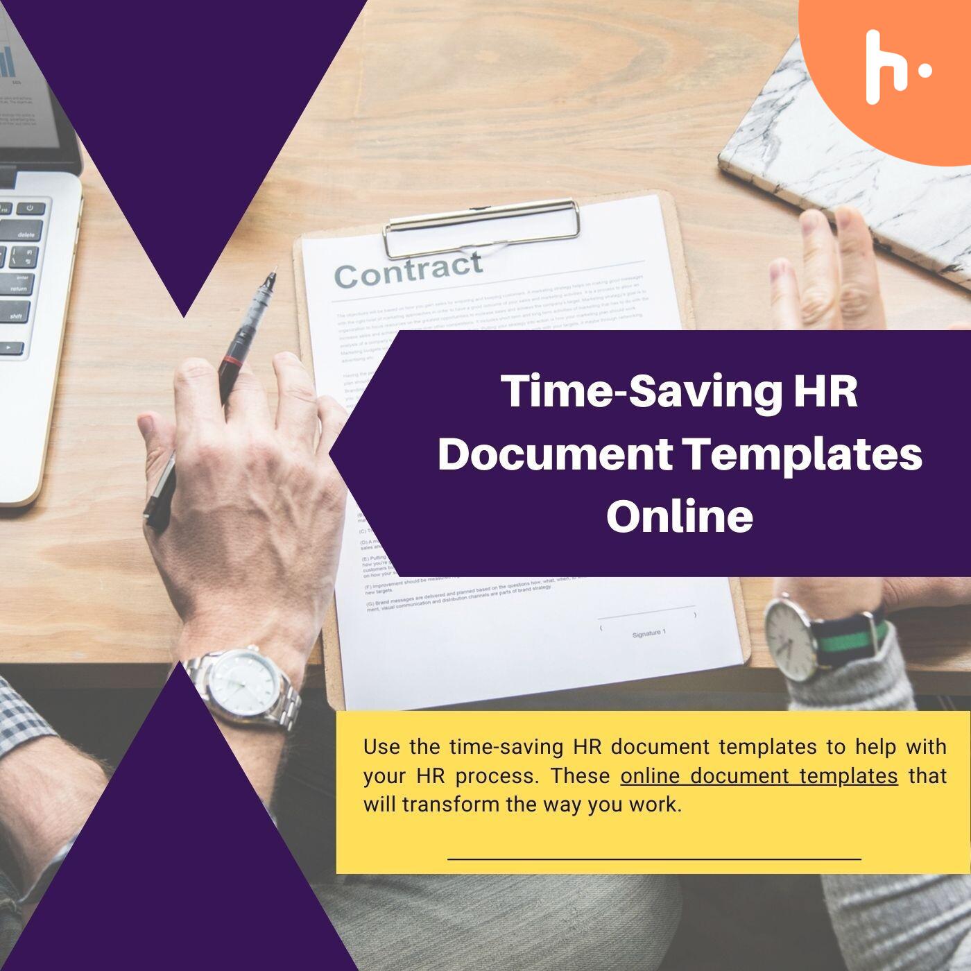 Time-Saving HR Document Templates Online - Available Now on Docukng!