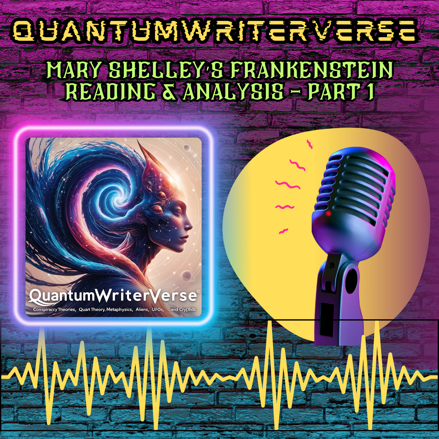 QuantumWriterVerse: Exploring Quantum Physics, Writing, and the Mysteries of the Universe podcast artwork