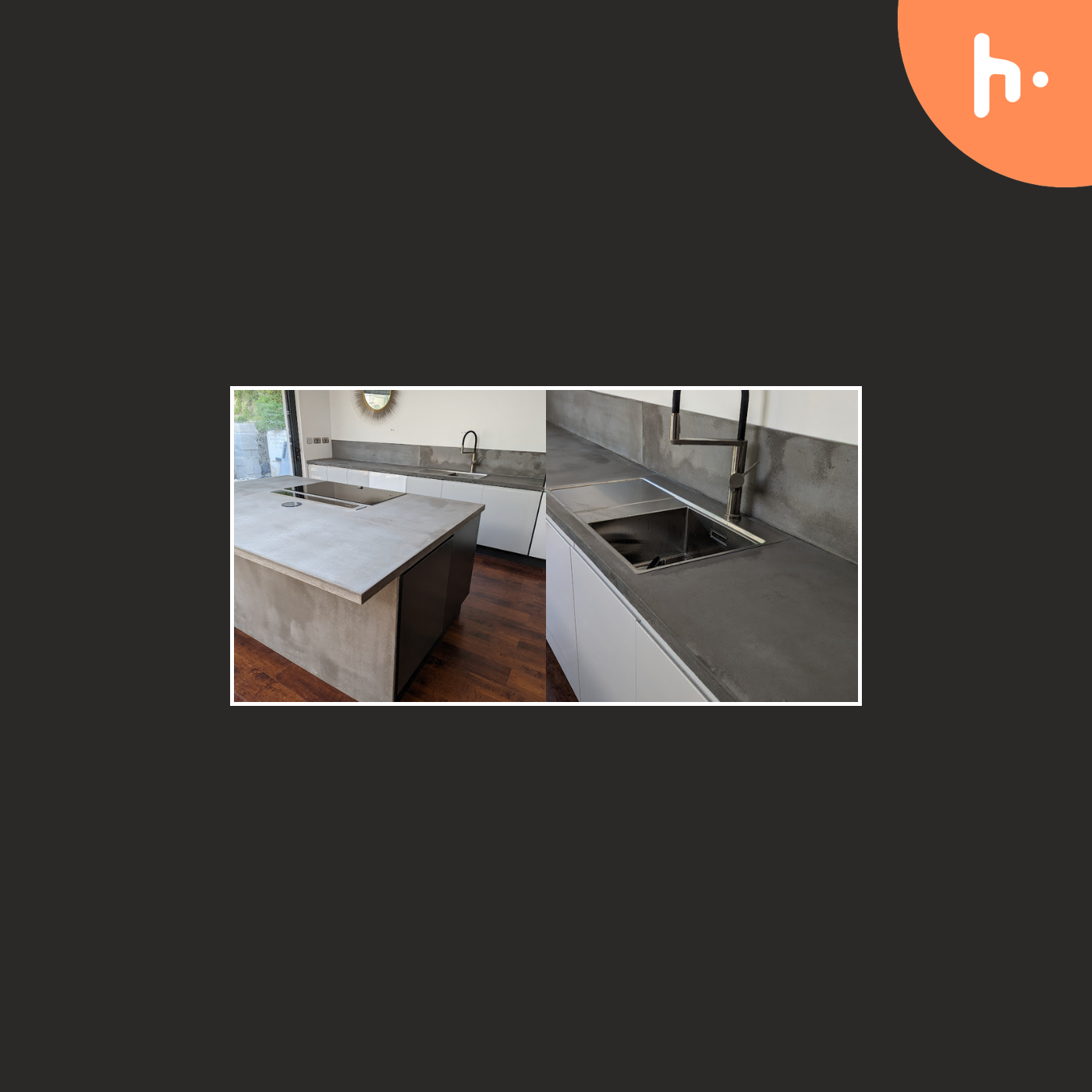 How to Build a Custom Cast Concrete Countertop | By Finesse Concrete