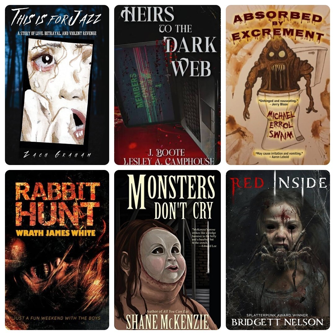 Library Of The Damned #4 : Splatterpunk & Extreme Horror Edition
