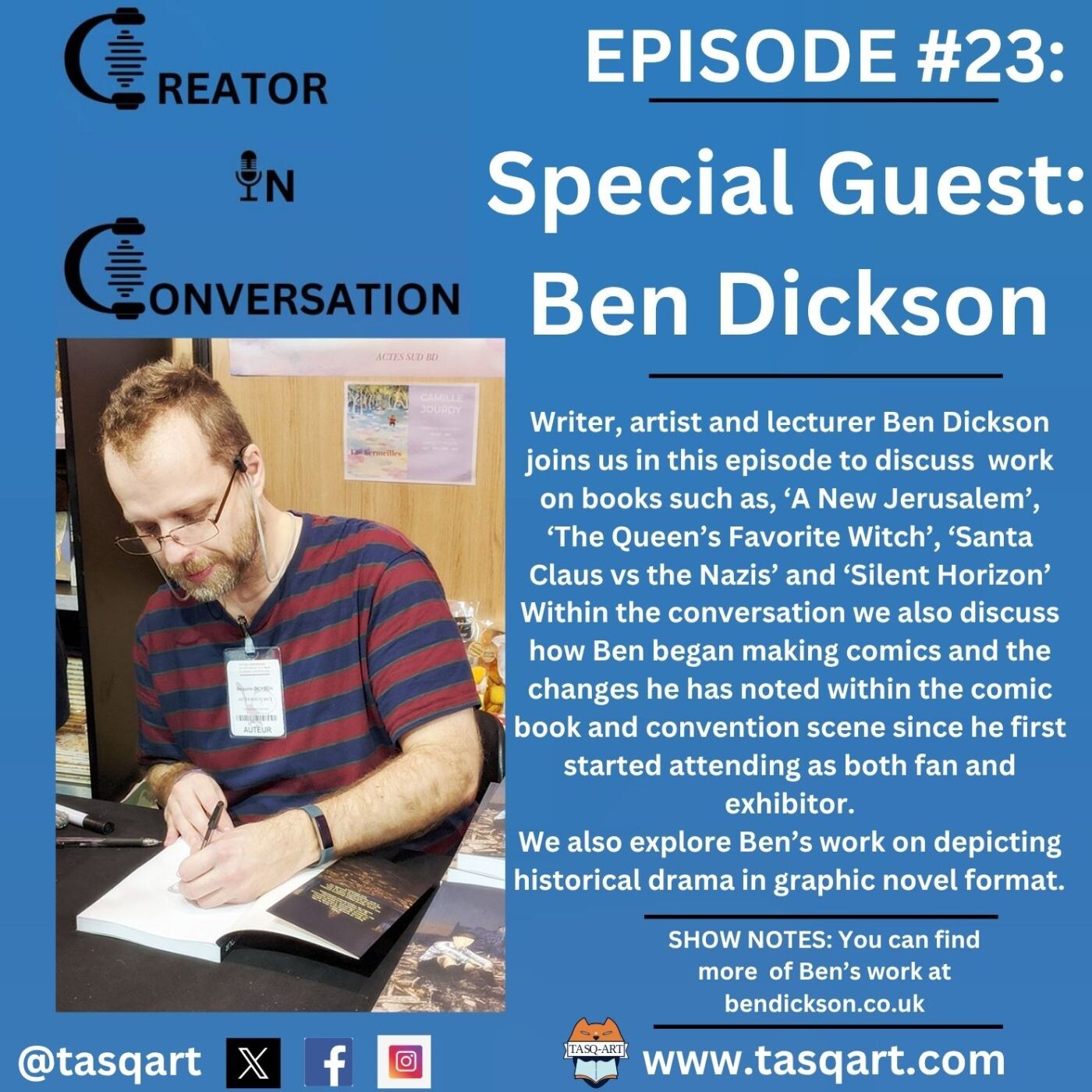 Creator In Conversation