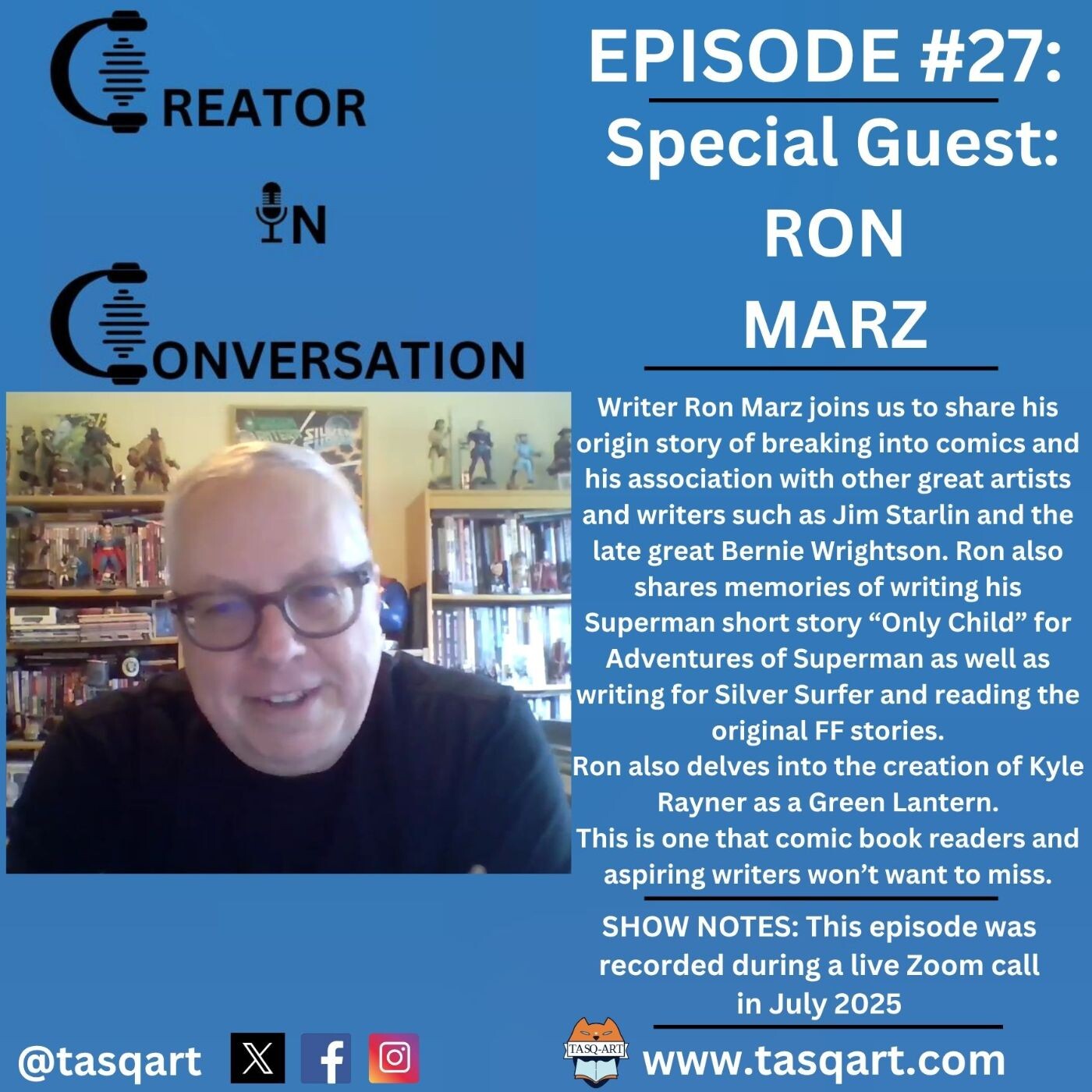Creator In Conversation- Episode #27: Ron Marz