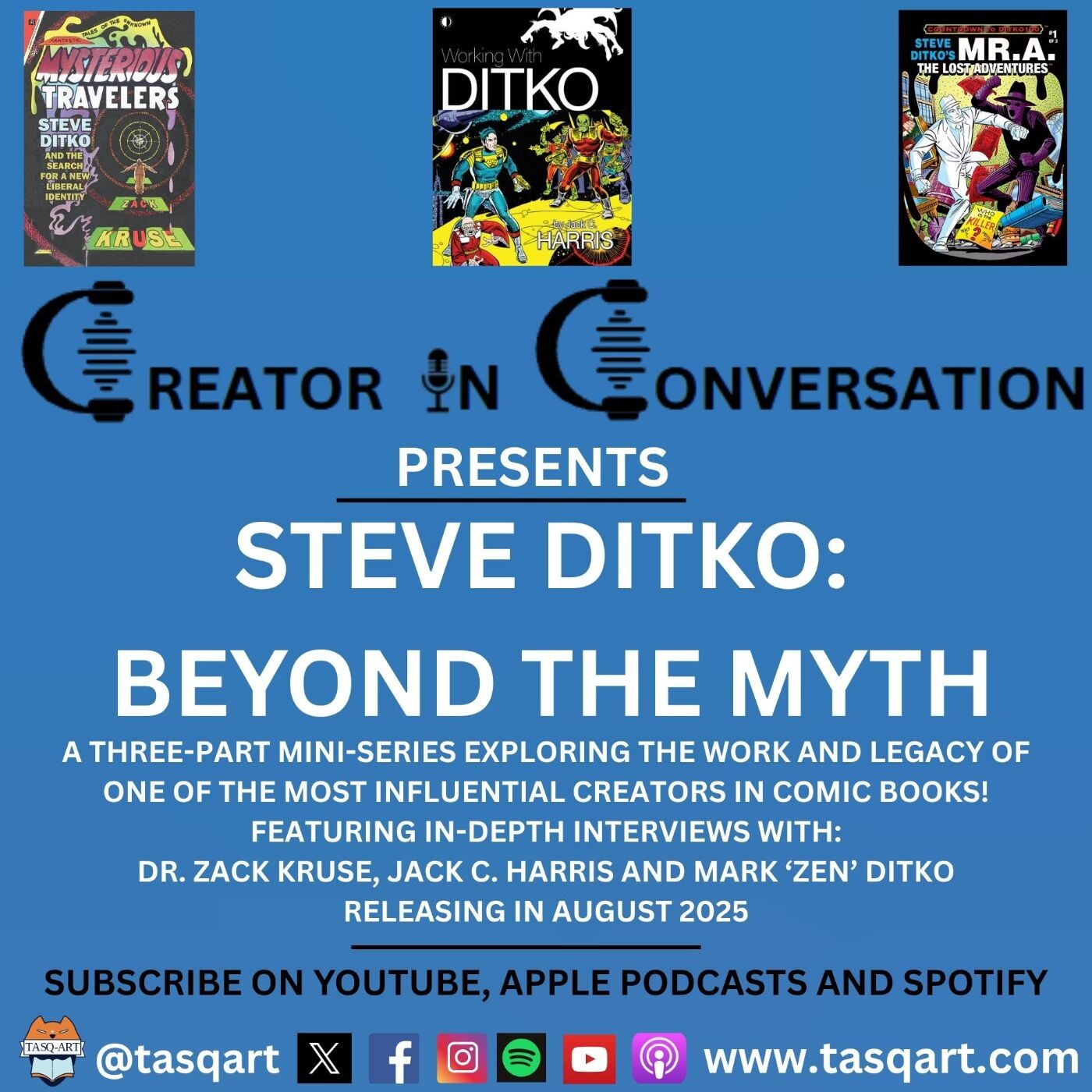 Steve Ditko: Beyond The Myth- Official Trailer [Three-Part Miniseries]