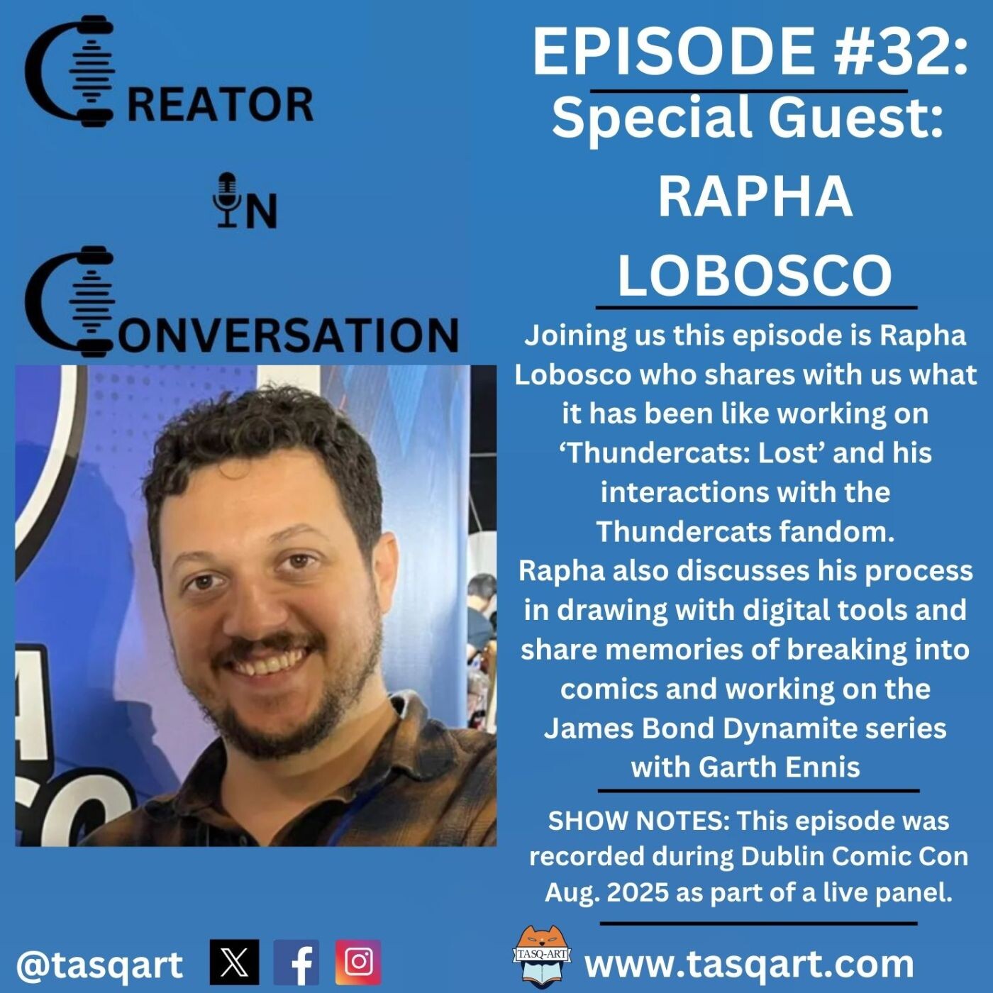 RAPHA LOBOSCO: CREATOR IN CONVERSATION EP. 32