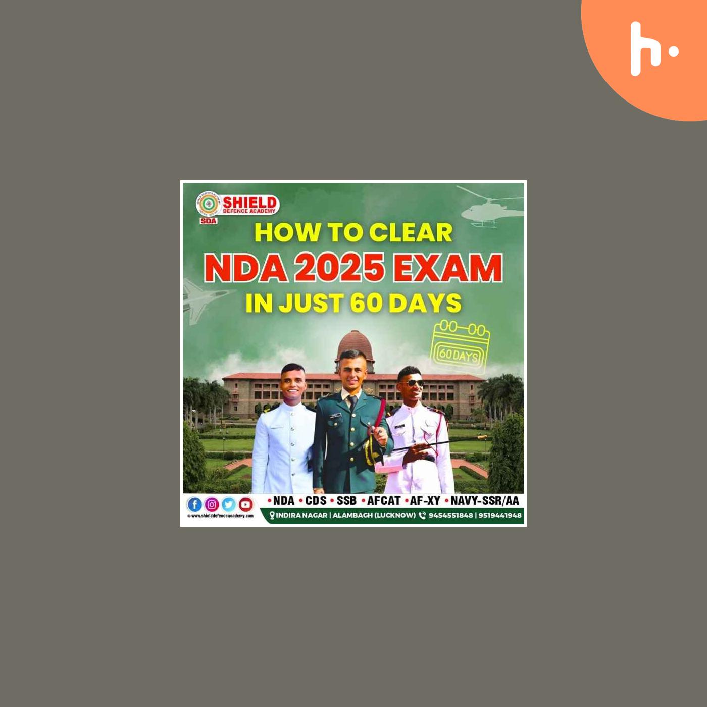 best NDA coaching in lucknow - How To Clear NDA 2025 Exams In Just 60 Days