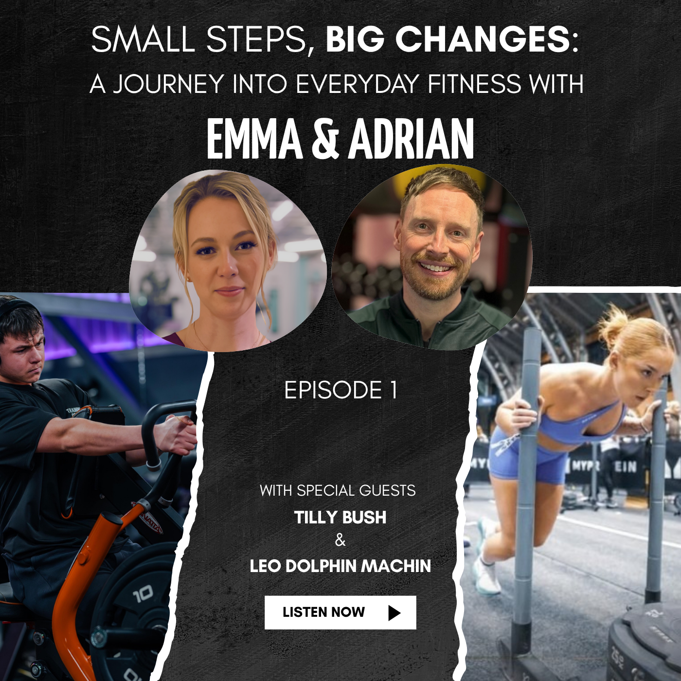 Small steps, big changes: A journey to Everyday Fitness with Emma & Adrian Ep1 - From Competitor to Coach: Hyrox with Tilly & Leo episode artwork