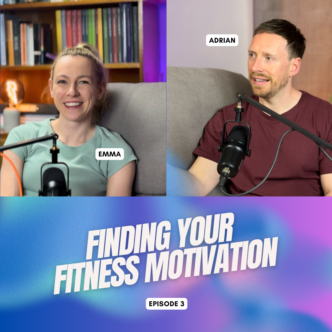 Finding Your Fitness Motivation | A Journey To Everyday Fitness with Emma & Adrian Podcast Ep. 3 episode artwork