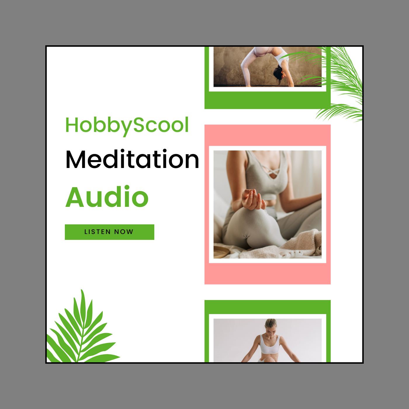 HobbyScool Meditation for Stress Relief