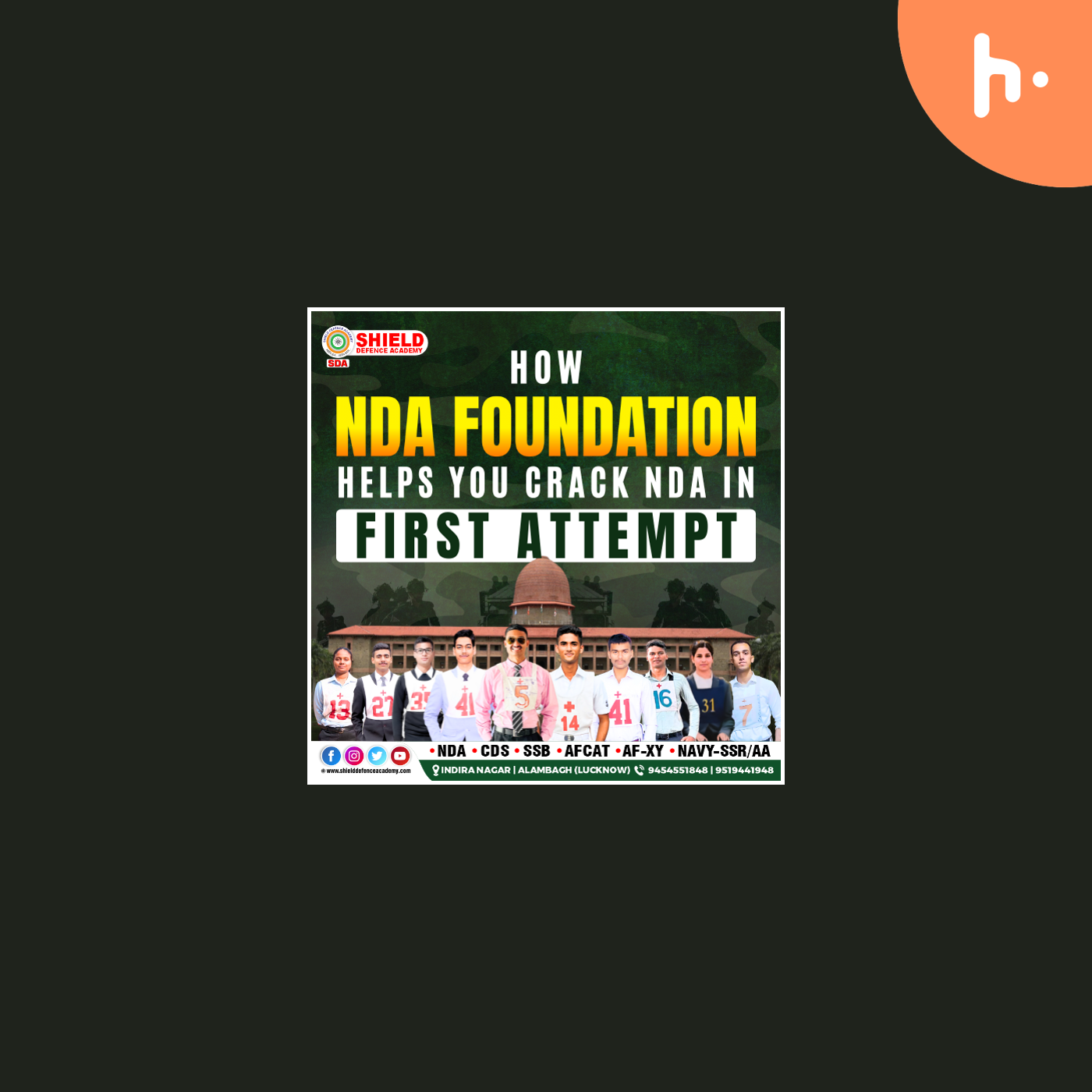 best nda coaching in lucknow : Crack NDA in First Attempt