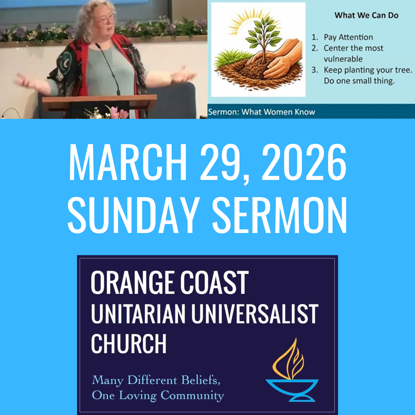 OCUUC Worship Service - Sermon - March 29, 2026 episode artwork