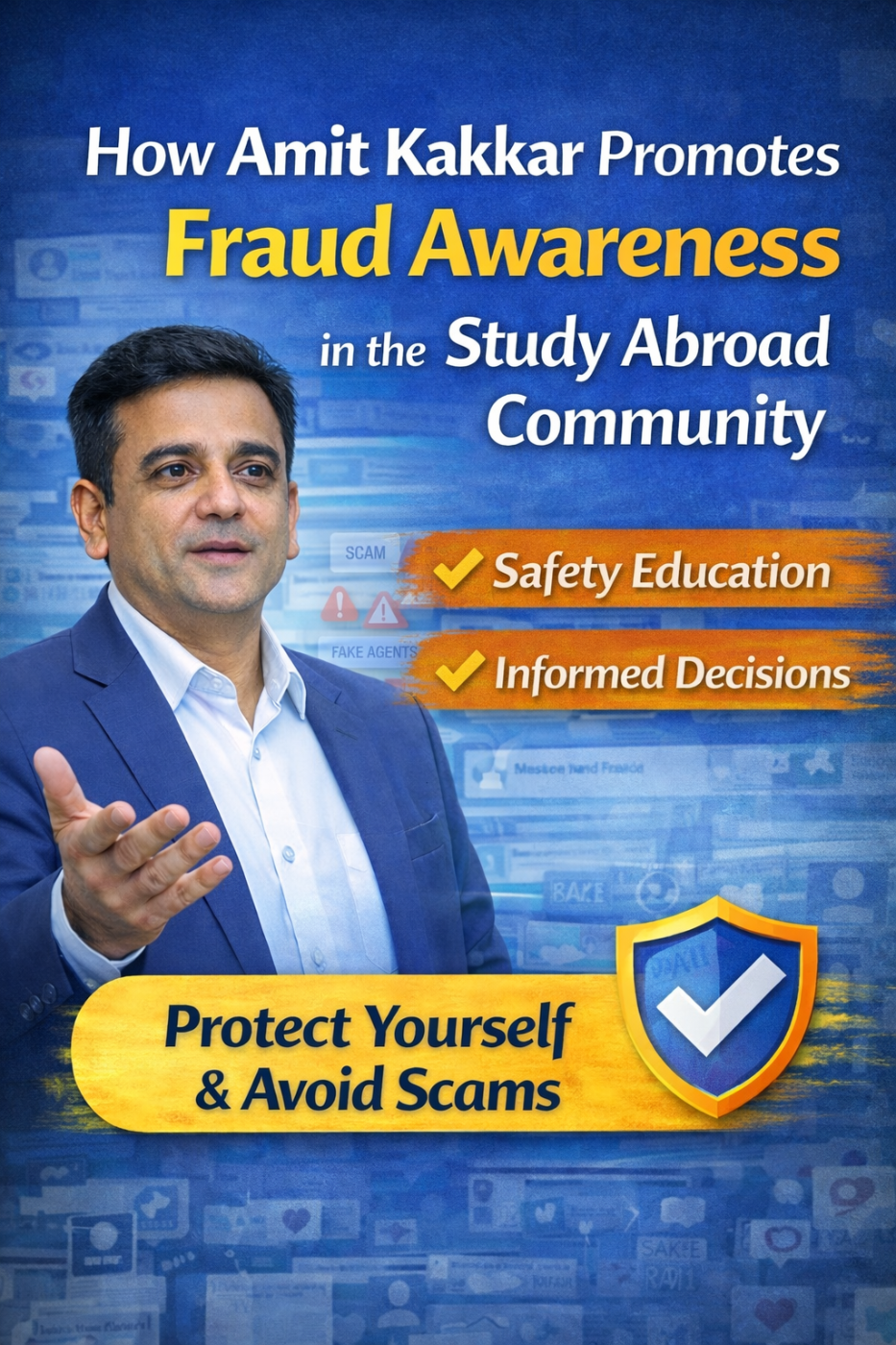 How Amit Kakkar Promotes Fraud Awareness in the Study Abroad Community episode artwork