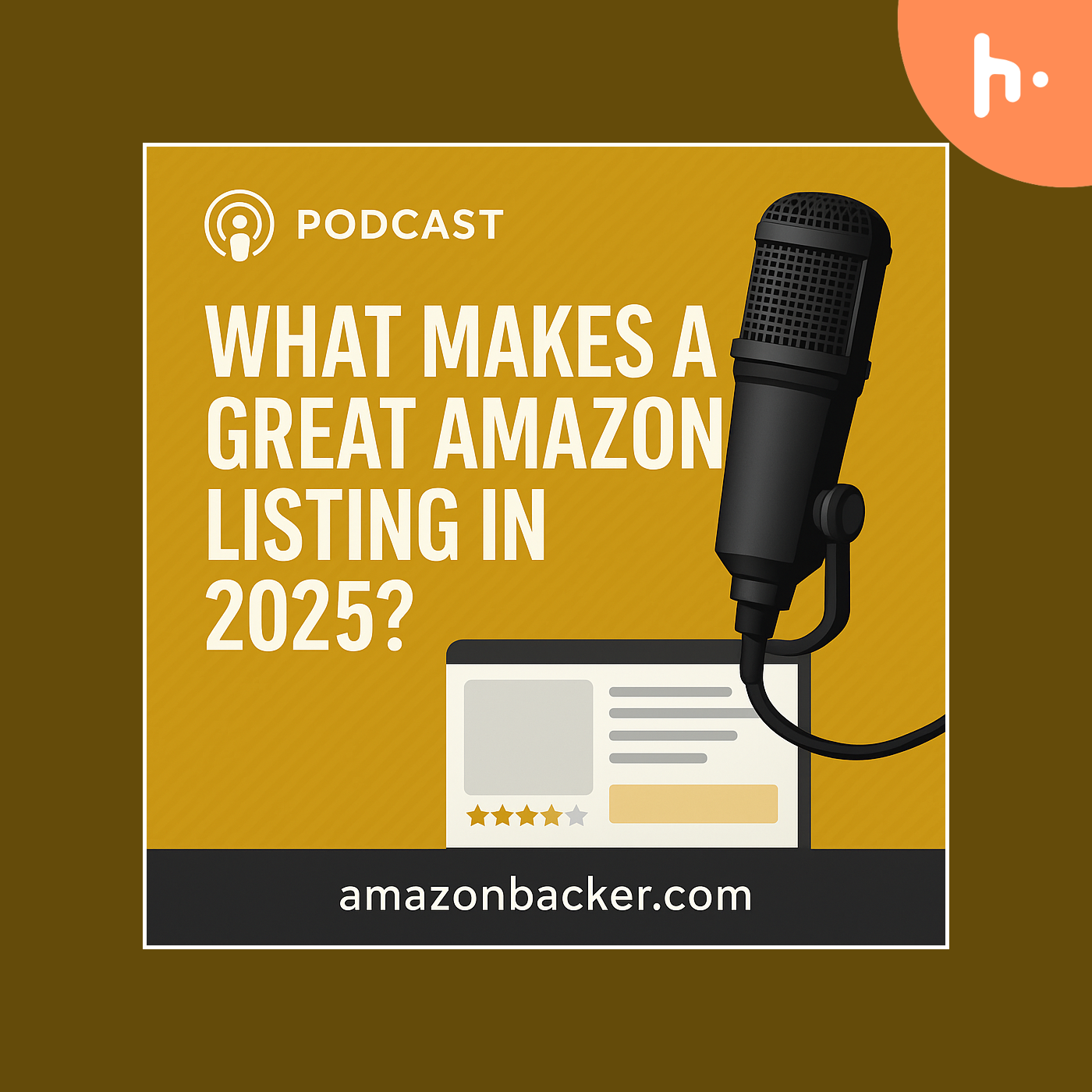 What Makes a Great Amazon Listing in 2025?