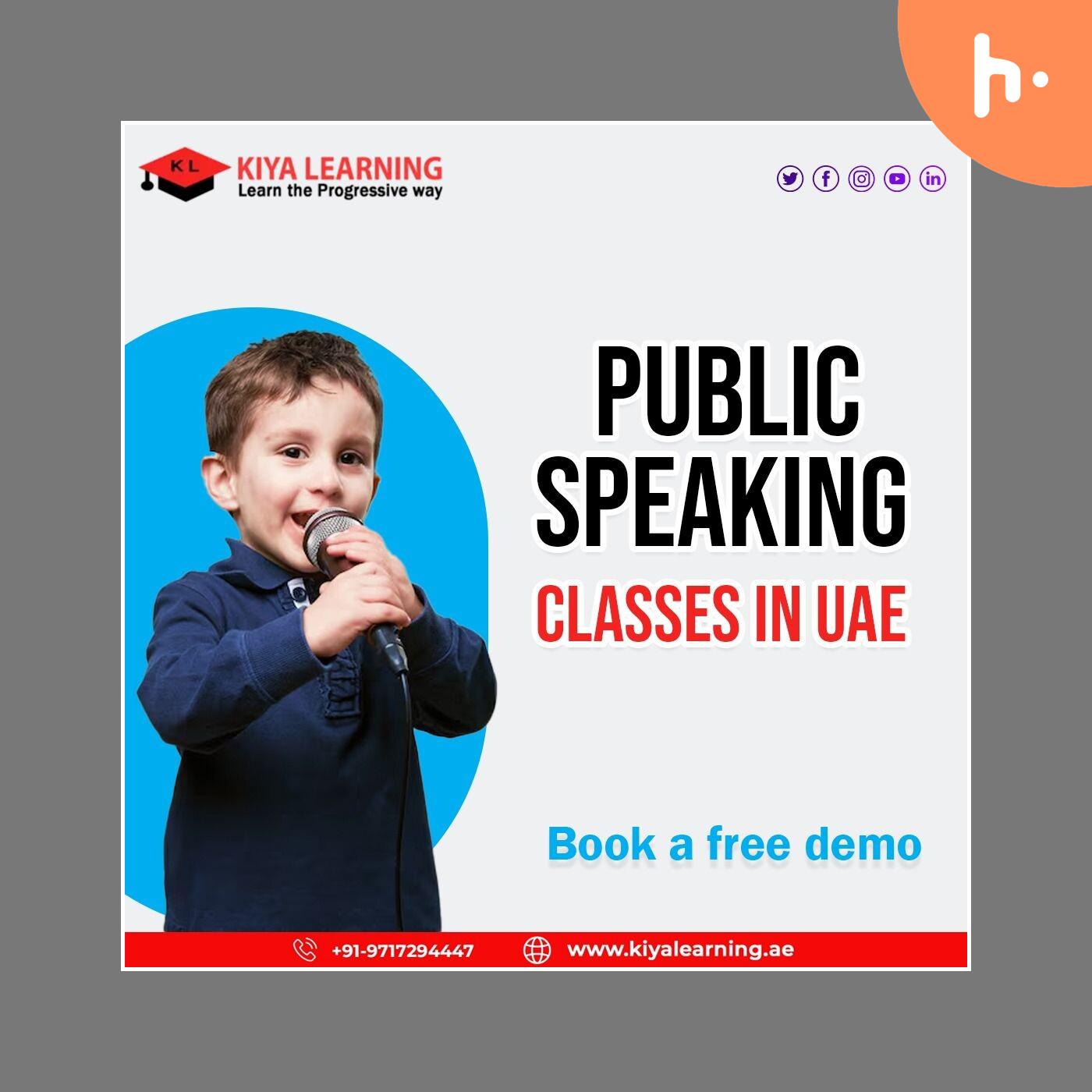 Public Speaking Classes in UAE