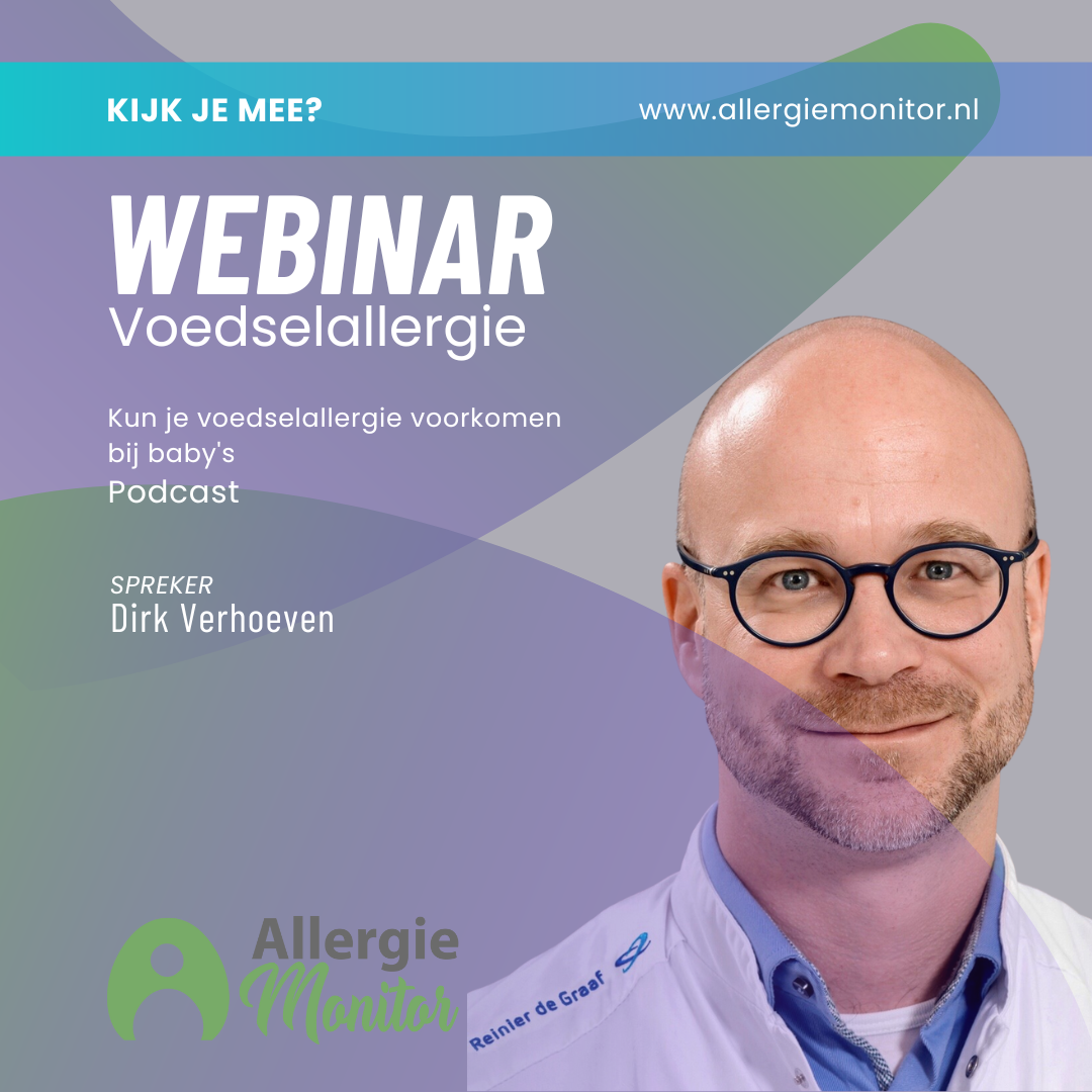 Webinar: voedselallergie voorkomen bij kinderen met Dirk Verhoeven episode artwork