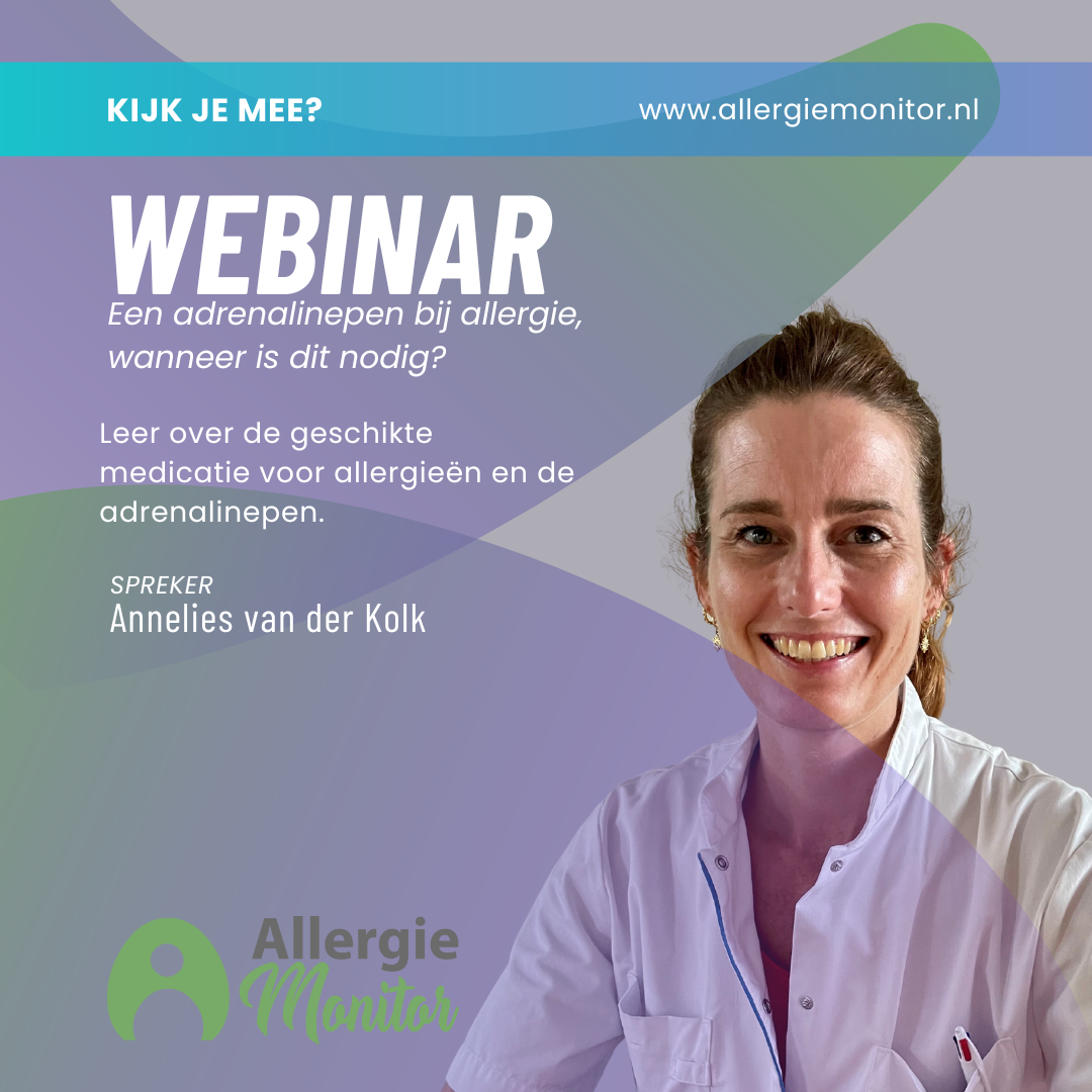 Webinar: adrenaline pen Annelies van der Kolk episode artwork