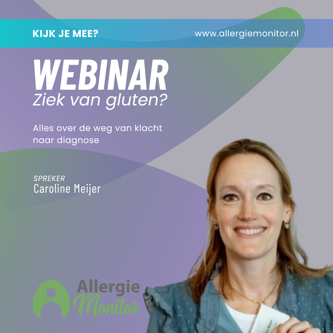 Webinar: ziek van gluten Caroline Meijer episode artwork