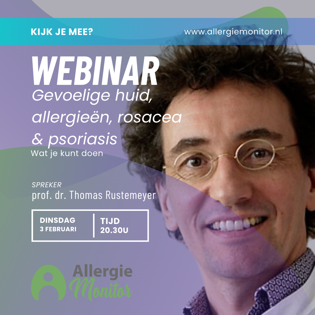 Webinar Gevoelige huid, allergieën, rosacea & psoriasis episode artwork