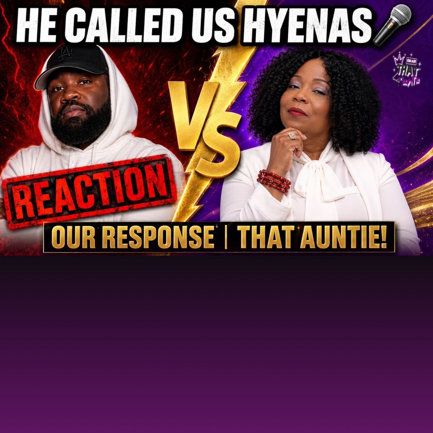 He Came For Us. We Came Prepared Responding to Jay B Reacts That Auntie! episode artwork