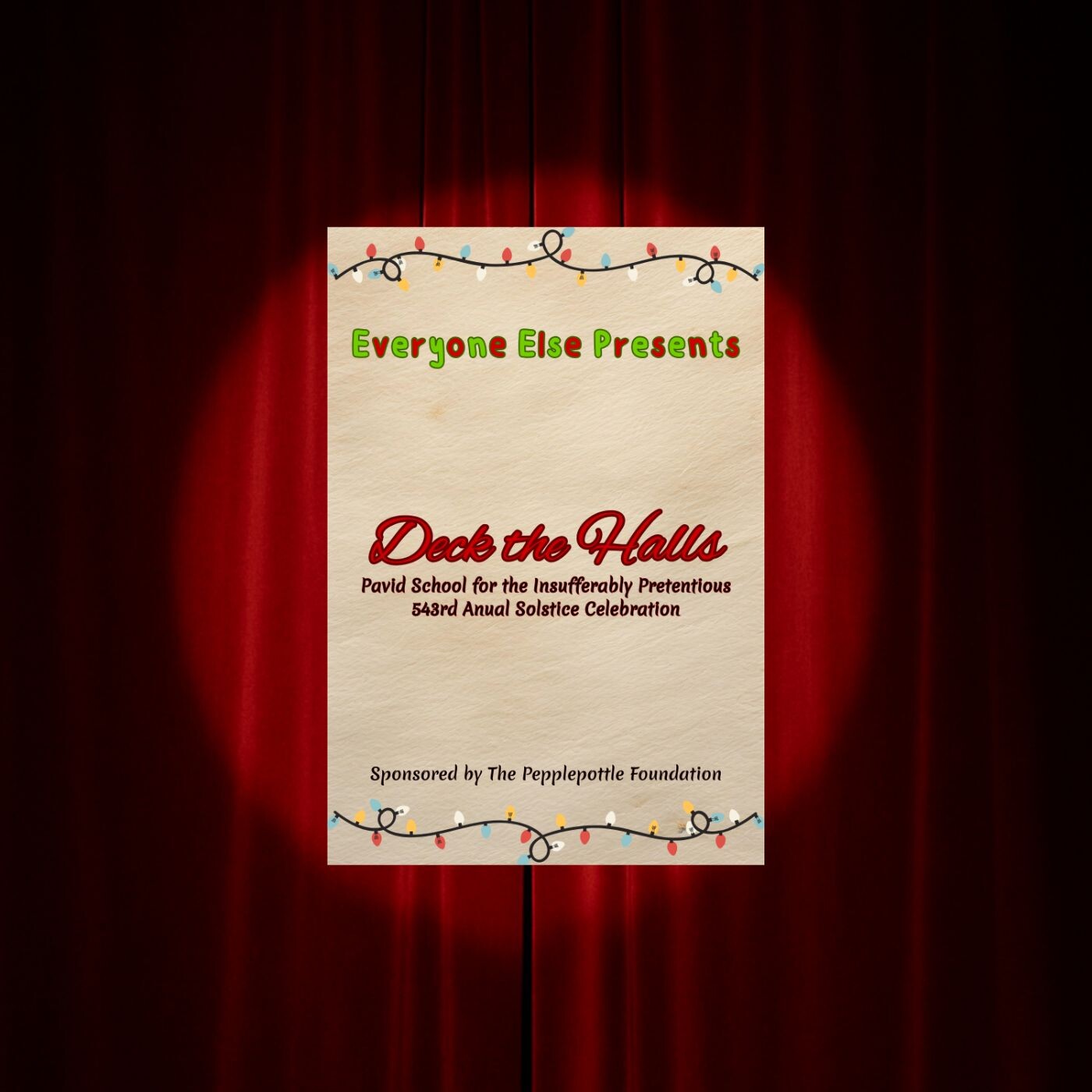 Ep. 9: Deck the Halls (part two)