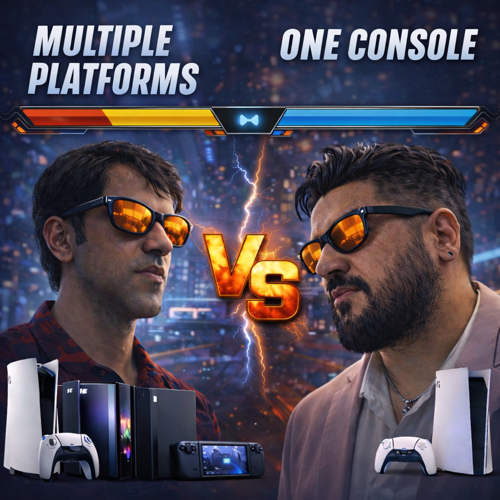 Multi Platform Gamer vs PS5 Only Gamer | Which One Actually Makes Sense After 30? | Multi Platform Freedom vs PS5 Simplicity episode artwork