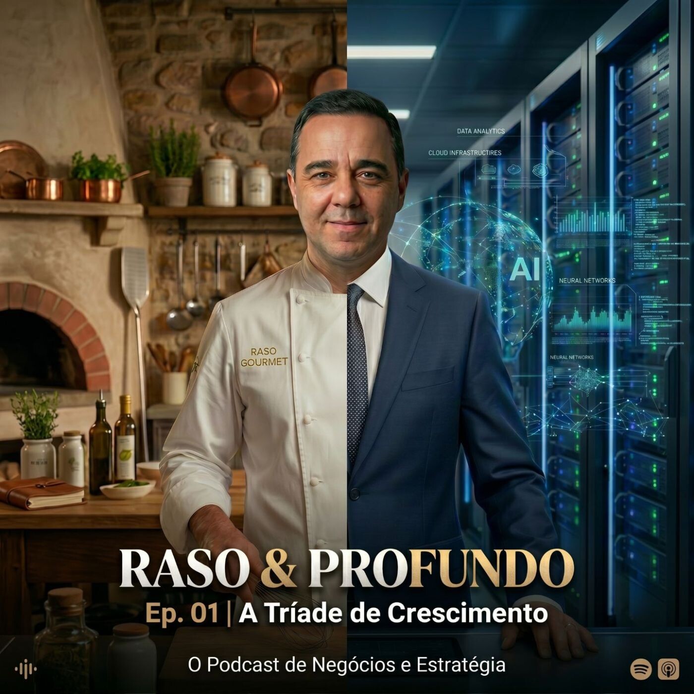 Ep. 01 - A Tríade de Crescimento: O que a cozinha ensinou ao CTO episode artwork