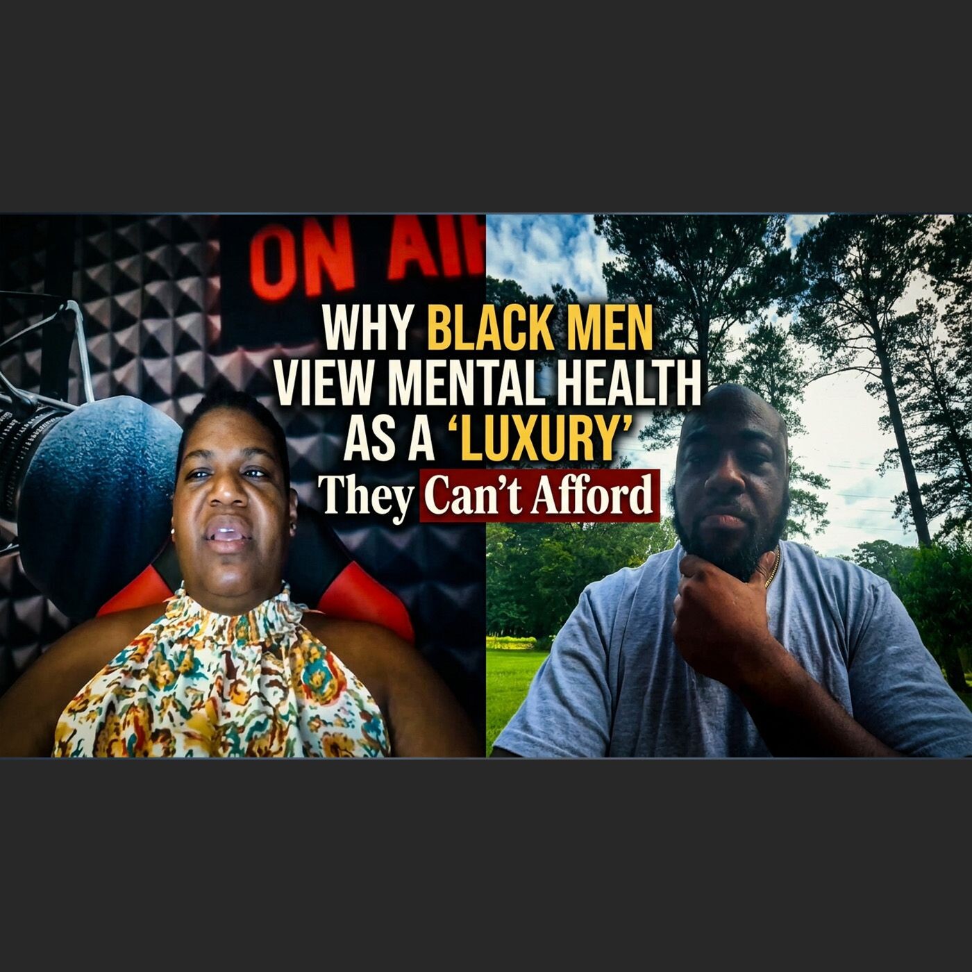 Why Black Men View Mental Health as a 'Luxury' They Can't Afford