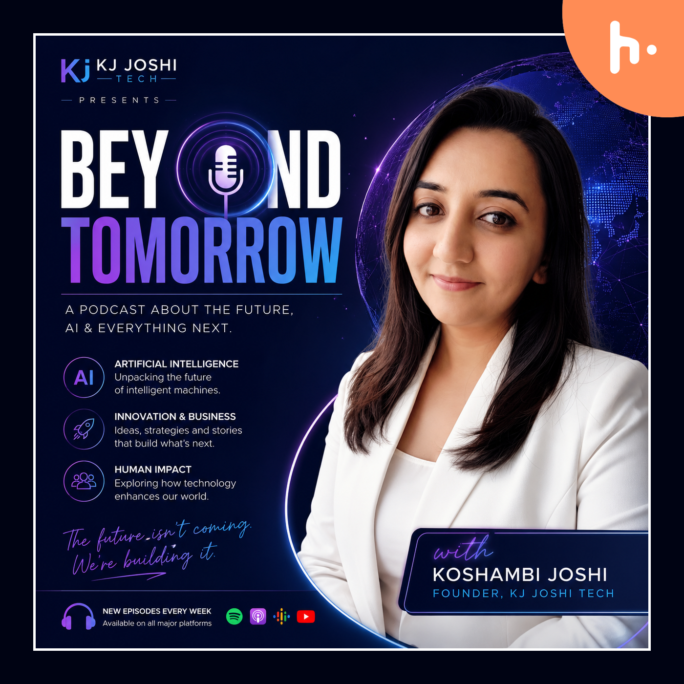 Beyond Tomorrow with Koshambi Joshi podcast artwork