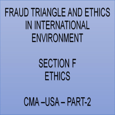 CMA-US-Part-2-Section-F-Ethics-Fraud Triangle